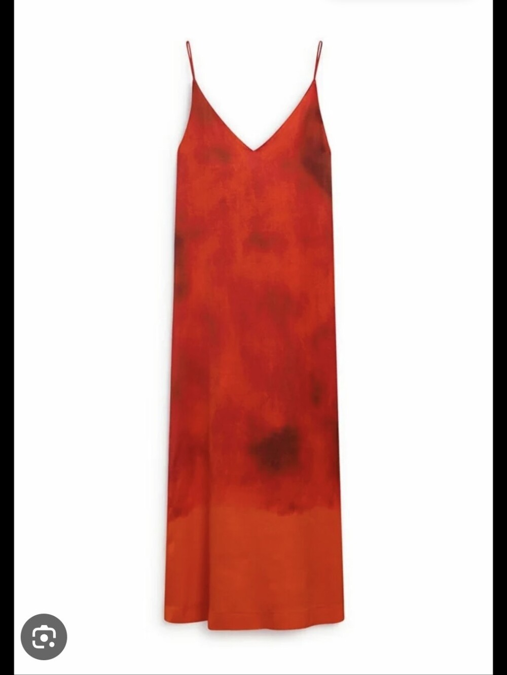 New With Tags Massimo Dutti Red Slip Dress